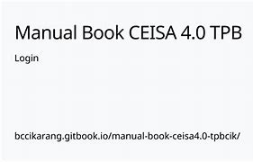 Cara Daftar Akun Ceisa 4.0